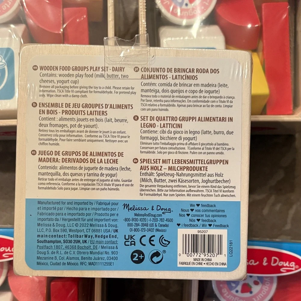 New lot/5 Melissa & Doug Wooden Toy food sets - Picture 4 of 5